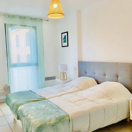 公寓 2 Avec Balcon Et Parking 佩皮尼昂